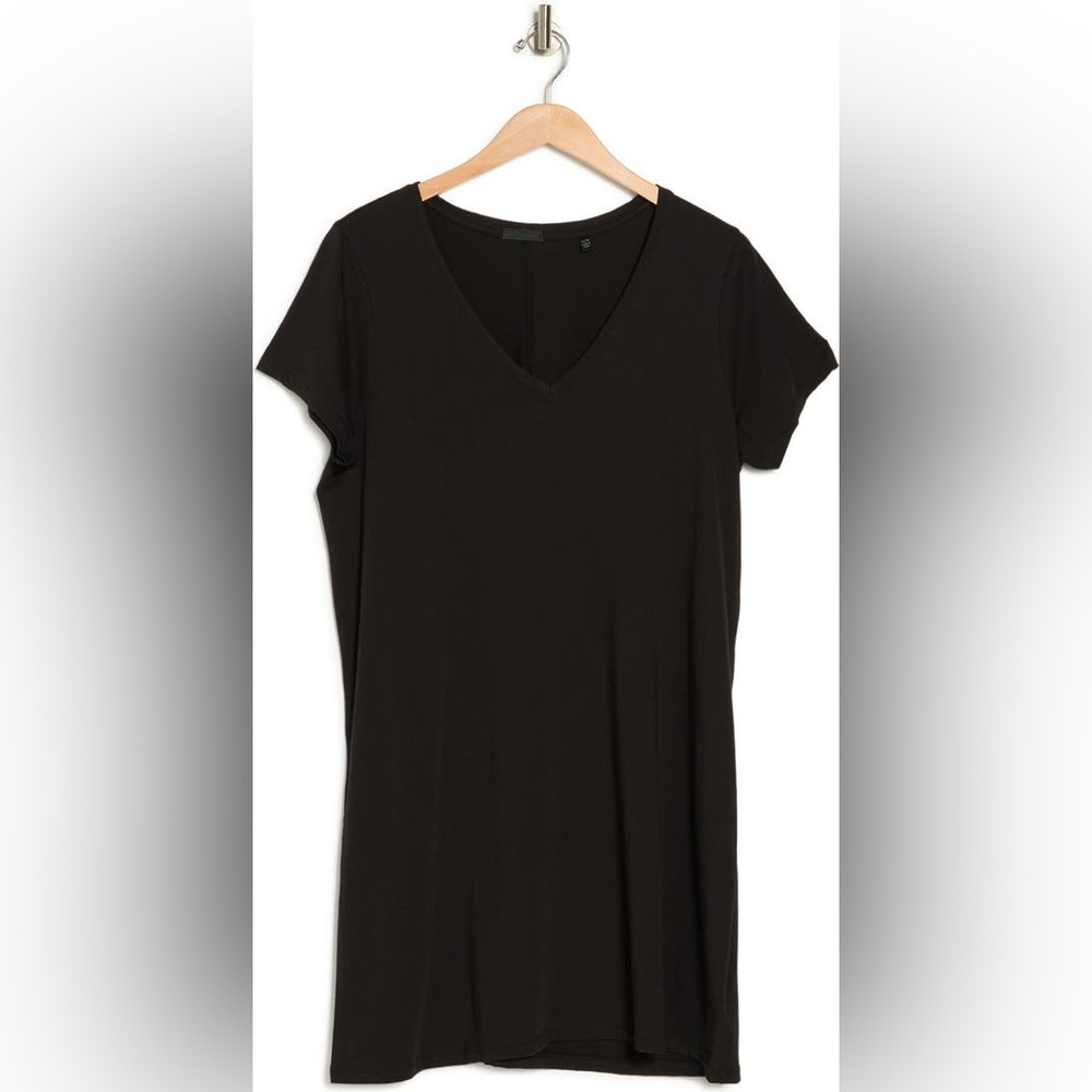 ATM Jersey Short Sleeve Mini Dress